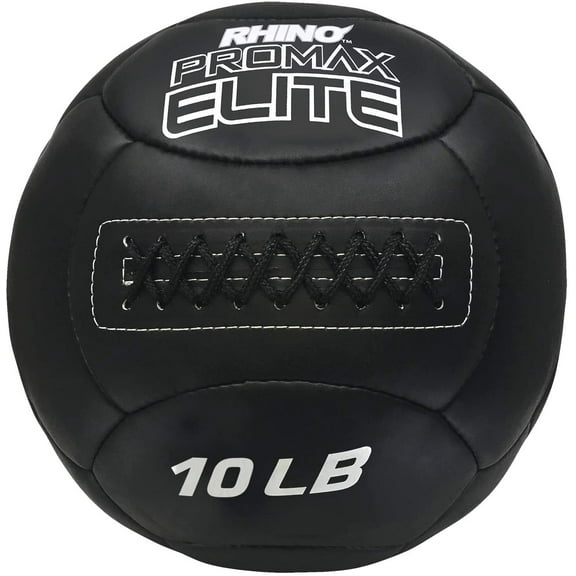 Champion Sports PRX10 Rhino Promax Elite Slam Balls, 10 lb, Soft Shell with Non-Slip Grip, Medicine Wall Exercise Ball for Weightlifting, Plyometrics, Cross Training, & Home Gym Fitness