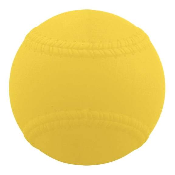 Champion Sports 12" Safety Pitching Machine Softballs - PU Sponge Construction - Hand-Eye Coordination, Hitting and Fielding Practice - Indoor/Outdoor Use - pack of 12