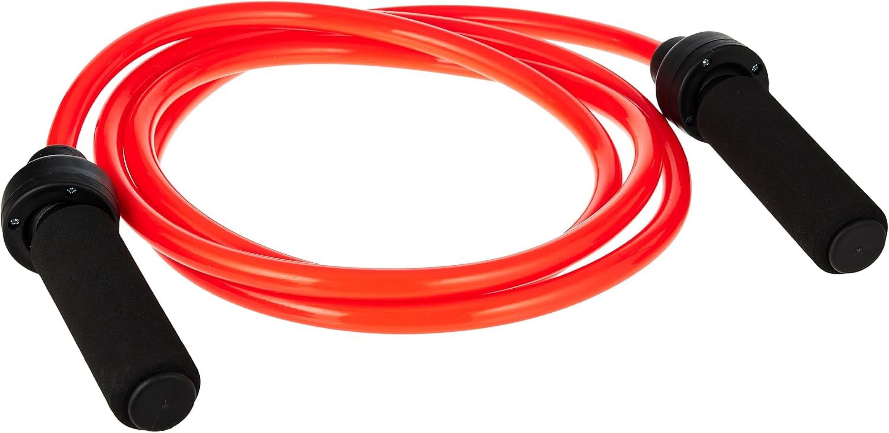 Champion Sports Weighted Jump Rope (Orange, 2 Lbs)
