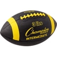 thumbnail image 1 of Champion Sports Intermediate Size 3lb Weighted Training Football, Yellow/Black, 1 of 6