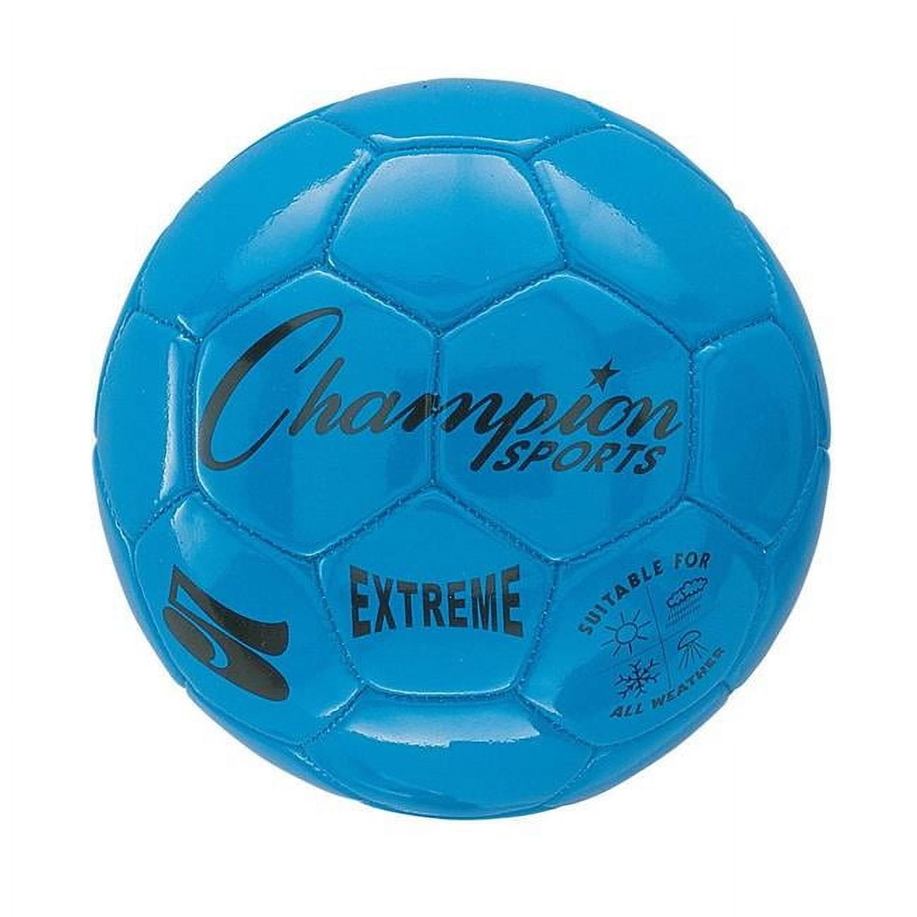 Champion Sports  3 Size Extreme Series Soccer Ball - Blue