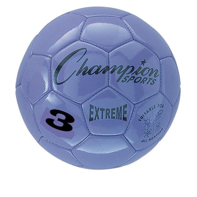 Champion Sports  3 Size Extreme Series Soccer Ball - Purple