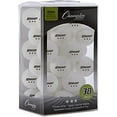 thumbnail image 1 of Champion Sports 3 Star Table Tennis Ball Pack, Tournament Grade Equipment, 38 Balls, White Ping Pong Balls, 40mm Seamless Design, CTTA and ITTA Approved, 1 of 8