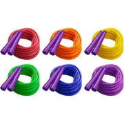 Champion Sports 32 Foot Licorice Jump Rope for Fitness, Assorted Colors - Speed Jump Ropes with Contoured Handles for Exercise, Cross Training, Boxing - Premium Skipping Rope for Kids, Adults