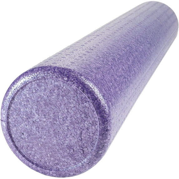 JFIT High Density Foam Roller, Solid Purple, 36-Inch