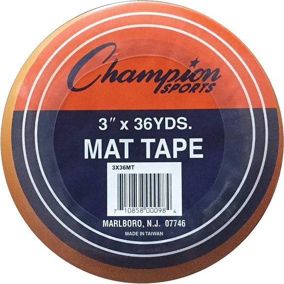 Champion Sports Mat Tape, 3" x 36 yds