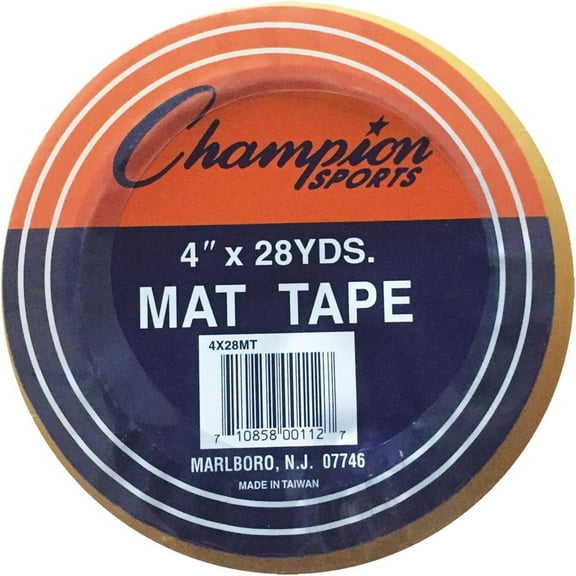 Champion Sports Mat Tape, 4" x 28 yds
