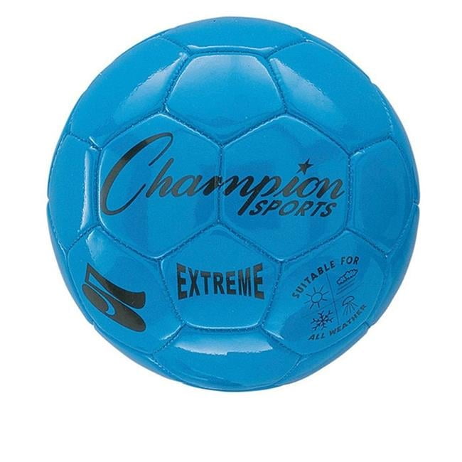 Champion Sports  5 Size Extreme Series Soccer Ball - Blue
