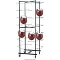 thumbnail image 1 of Champion Sports Heavy Duty Rolling Football Helmet Rack with Swivel Casters, 1 of 5