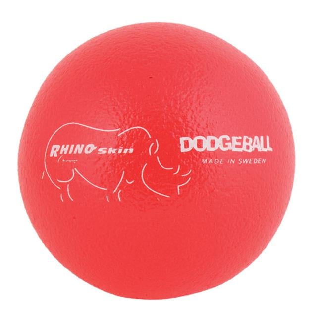 Champion Sports  6.3 in. Rhino Skin Ball, Neon Red