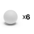 thumbnail image 1 of Champion Sports 6 PACK Official Size, SOFT Practice Lacrosse Training Balls (White), 1 of 4