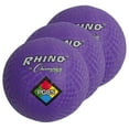 thumbnail image 1 of Champion Sports 8-1/2" Nylon/Rubber Playground Ball Purple Pack of 3 (CHSPG85PR-3), 1 of 2