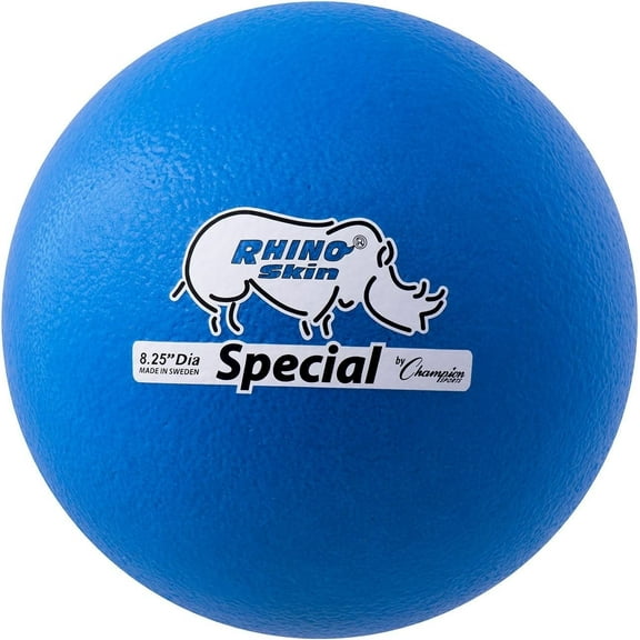 Champion Sports Rhino Skin Special Ball (Neon Blue)