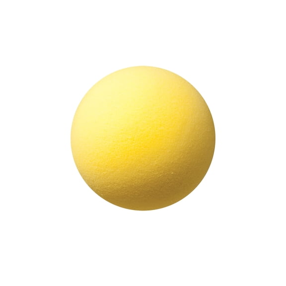 Champion Sports Uncoated Regular Density Foam Ball – 8.5 Inch, Yellow