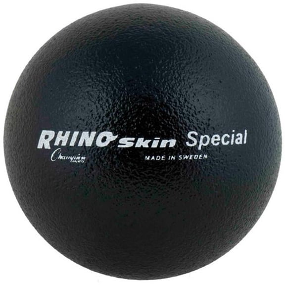 Champion Sports  8.5 in. Rhino Skin Ball, Black