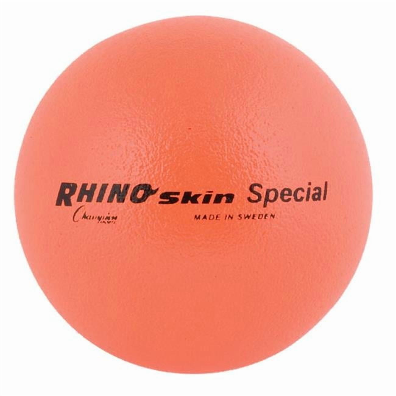 Champion Sports  8.5 in. Rhino Skin Ball, Neon Orange