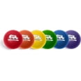 thumbnail image 1 of Champion Sports® Rhino Skin® Low Bounce Dodgeballs for Playground, PE, Backyard & League Games – Set of 6 Balls - Assorted Colors - 8 Inch, 1 of 7