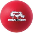 thumbnail image 1 of Champion Sports Softi Rhino Skin Ball, 8", Red, 1 of 5