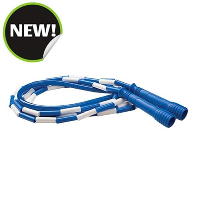 Champion Sports  9 ft. Deluxe XU Beaded Jump Rope, Blue