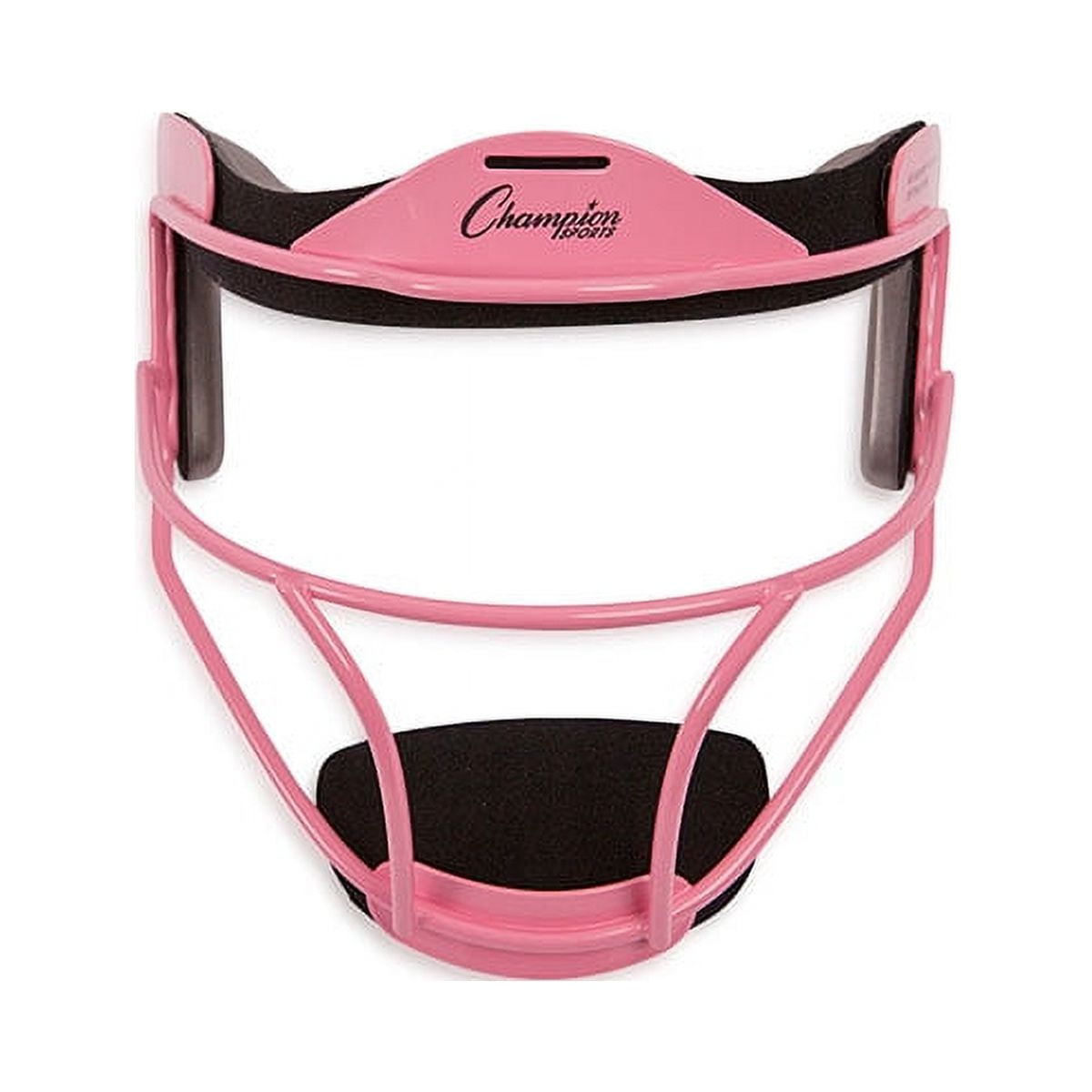 Champion Sports Adult Size Softball Face Mask Head Gear, Pink