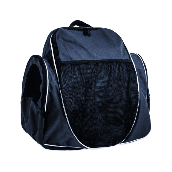 Champion Sports 600 Denier® Deluxe Top Loading All Purpose Backpack with Inner & Outer Pockets - Adjustable Straps & Carry Handle - 19"Lx18"Wx10"H - Navy