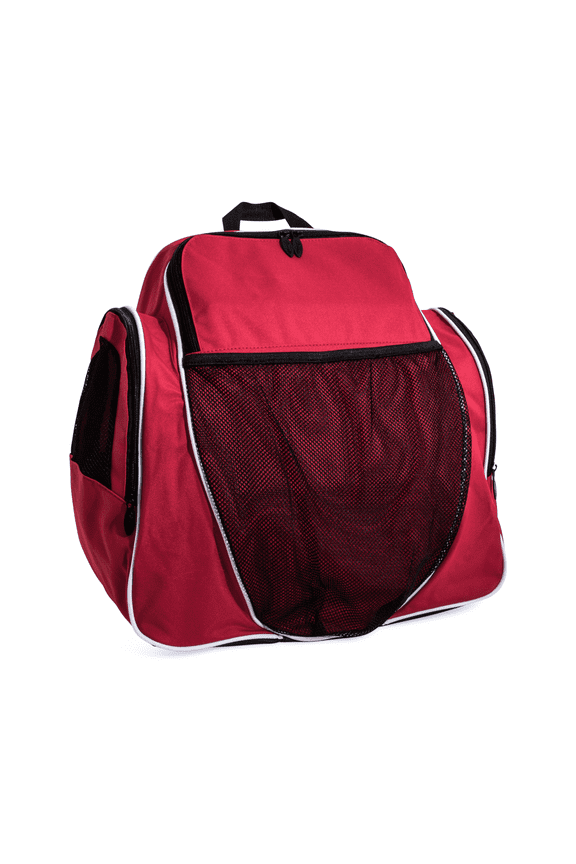 600 Denier® Deluxe Top Loading All Purpose Backpack with Inner & Outer Pockets - Adjustable Straps & Carry Handle - 19"Lx18"Wx10"H - Red