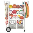 thumbnail image 1 of Champion Sports High Impact All-Terrain Heavy-Duty Cart, White, 53" x 19" x 59", White, 1 of 5