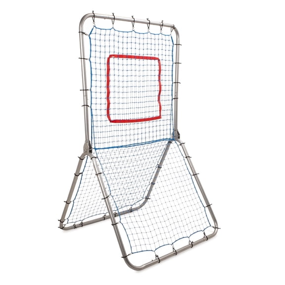 Champion Sports Adjustable Rebound Pitchback Net for Multi-Sport Training