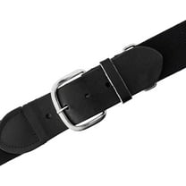 Champion Sports Baseball/Softball Uniform Belt - Comfort Stretch Fit Uniform Belt - Durable Syntex Tab - Adult: 22"-46" - Black