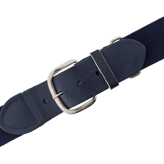 Champion Sports Baseball/Softball Uniform Belt - Comfort Stretch Fit Uniform Belt - Durable Syntex Tab - Adult: 22"-46" - Navy Blue