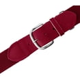 thumbnail image 1 of Champion Sports Baseball/Softball Uniform Belt - Comfort Stretch Fit Uniform Belt - Durable Syntex Tab - Adult: 22"-46" - Scarlet, 1 of 7