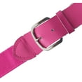 thumbnail image 1 of Champion Sports Baseball/Softball Uniform Belt - Comfort Stretch Fit Uniform Belt - Durable Syntex Tab - Youth: 18"-32" - Pink, 1 of 7