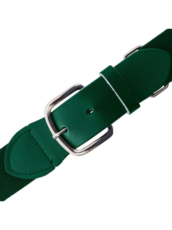 Boys Youth Uniform Belt, Youth US (18" to 32"), Kelly Green