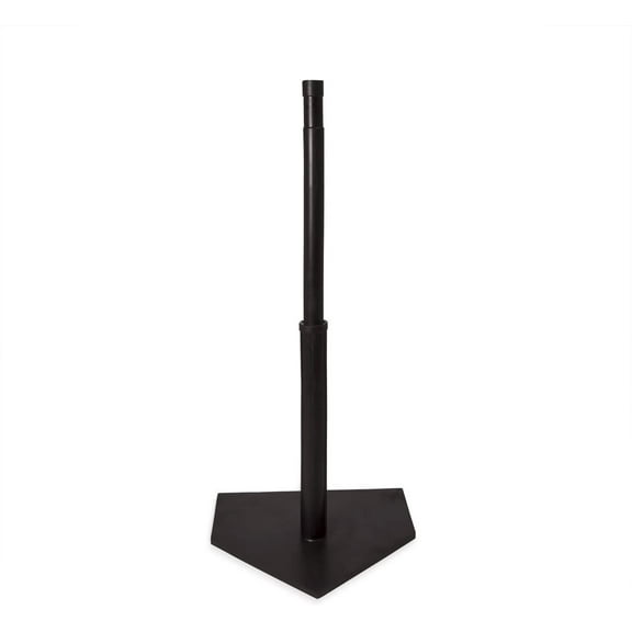 Champion Sports Deluxe Batting Tee - Mounted Adjustable Telescopic Batting Tee