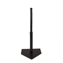 Champion Sports Deluxe Batting Tee - Mounted Adjustable Telescopic Batting Tee