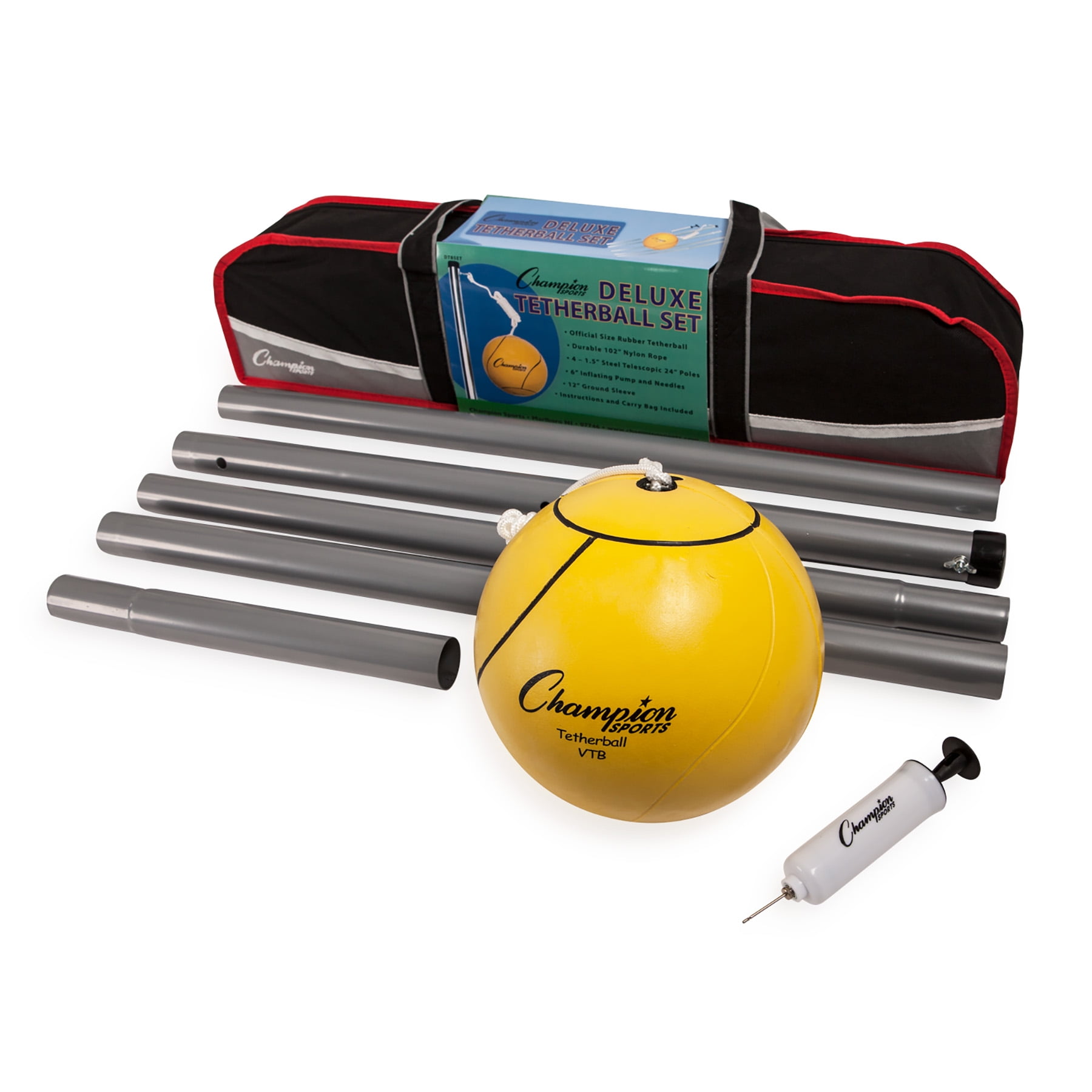 Champion Sports Deluxe Tether Ball Set