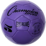 Champion Sports Extreme Series Soccer Ball Size 5 - Collegiate, Professional, and League Standard Kick Balls - All Weather, Soft Touch, Maximum Air Retention - 