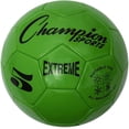 thumbnail image 1 of Champion Sports Extreme Series Soccer Ball, Size 5 - Collegiate, Professional, and League Standard Kick Balls - All Weather, Soft Touch, Maximum Air Retention - For Adults, Teenagers, Green, 1 of 8