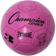 Champion Sports Extreme Series Soccer Ball, Size 3 - Youth League, All Weather, Soft Touch, Maximum Air Retention - Competitive and Recreational Futbol Games, P