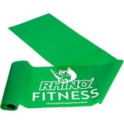 Champion Sports Flat Resistance Band for Men and Women, 8 lbs Medium Resistance, Green - Durable Fitness Band for Strength Training, Stretching, Rehabilitation - Premium Home Workout Equipment,4' x 5