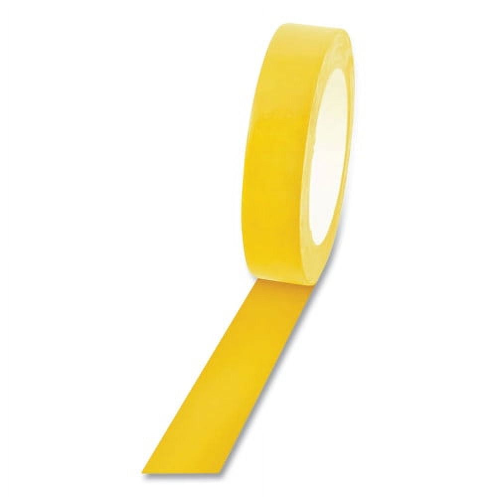 Champion Sports Floor Tape, 1" x 36 yds, Yellow, Each