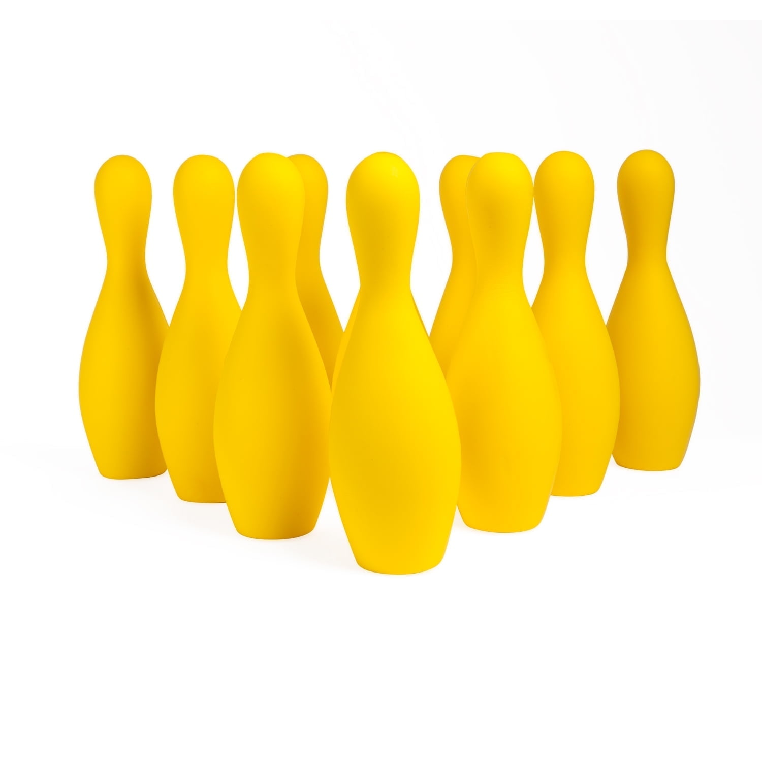 Champion Sports Weighted Foam Bowling Pin Set - Pins Only - Walmart.com