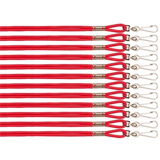  100 Pack - Double Clip Lanyards for Special Events