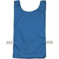 thumbnail image 1 of Champion Sports Heavyweight Nylon Pinnie, Pack of 12, Blue, Adult, 1 of 5