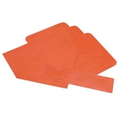 Champion Sports Throwdown Base Set: 5 Youth League Kids Baseball & Softball Rubber Throw Down Bases - Boys & Girls Training & Practice Equipment, Orange