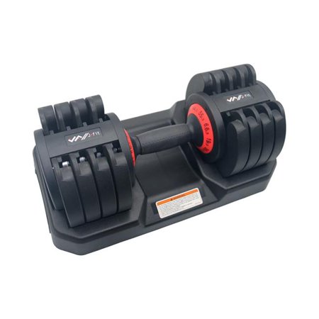 Champion Sports J-ADJDB55 6.6-55 lbs Adjustable Dumbbell Set