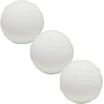 thumbnail image 1 of Champion Sports Lacrosse Balls: Official Size Sporting Goods Equipment for Professional, College & Grade School Games, Practices & Recreation - NCAA, NFHS and SEI Certified - 3-Pack - White, 1 of 10