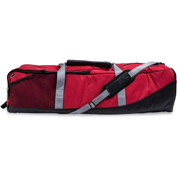Champion Sports Lacrosse Equipment Bag - red