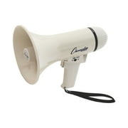 Southwest School Supply Champion Sports Megaphone 4 W to 8 W 400 yds Range White MP4W