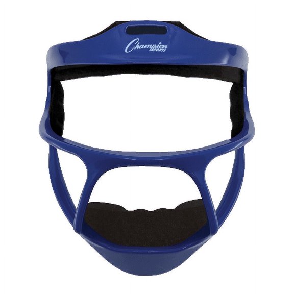 Champion Sports Magnesium Softball Face Mask - Lightweight Masks for Youth - Durable Head Guards - Premium Sports Accessories for Indoors and Outdoors - Blue